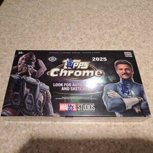 2025 Topps Marvel Studios Chrome® - Hobby Box
